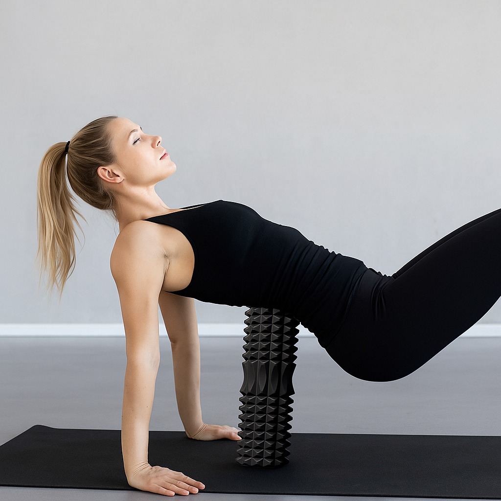 Yoga Fitness Exercises - Rullo in Schiuma EVA per Fitness,