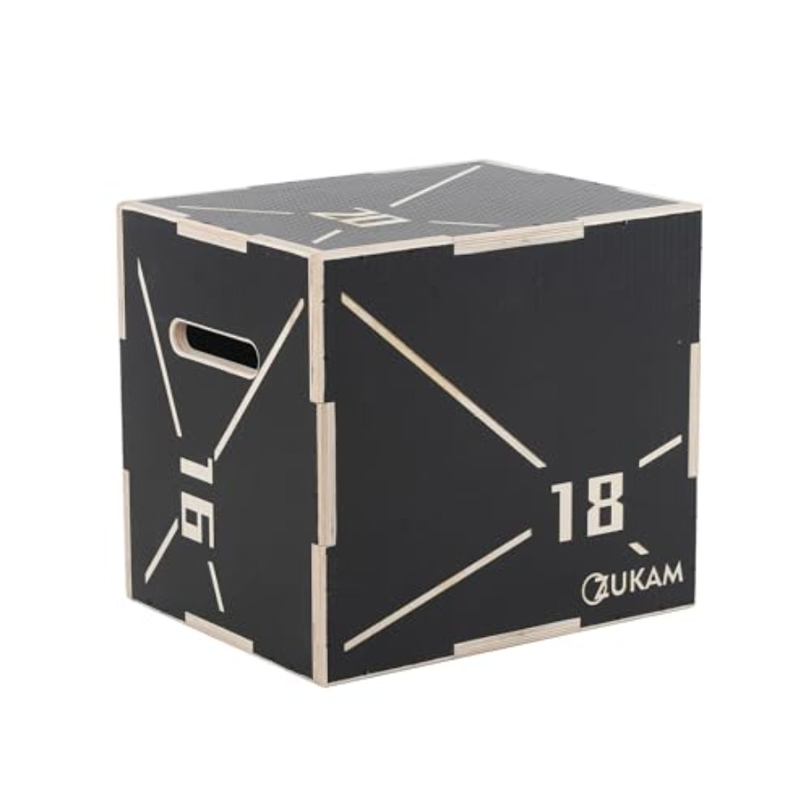 Plyo Jump Box - Box Pliometrico in Legno Antiscivolo 3-in-1