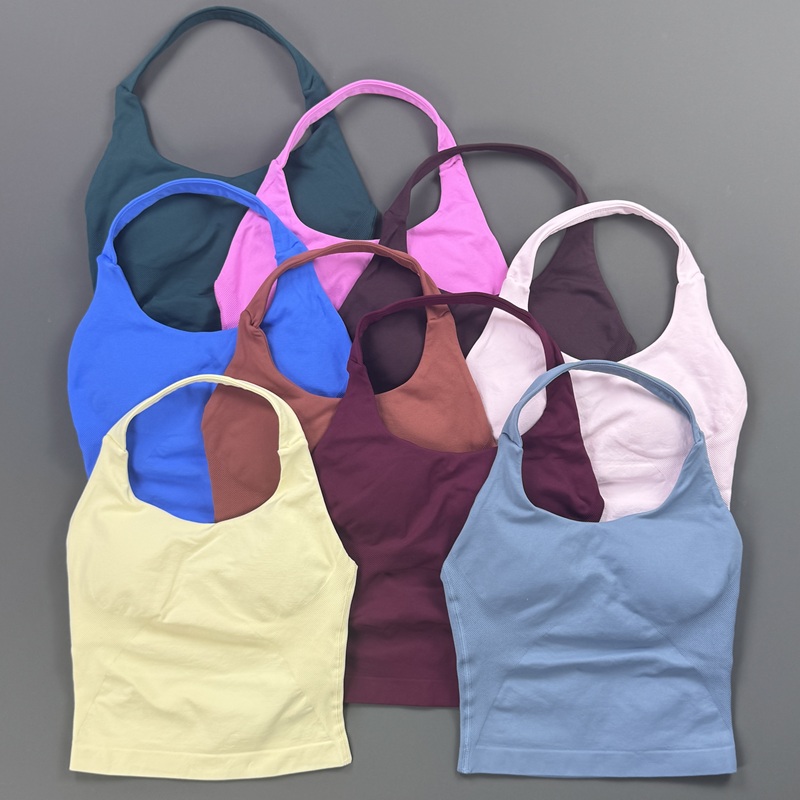 Yoga Daily Fitness - Top a Bretelle Lunghe da Donna,