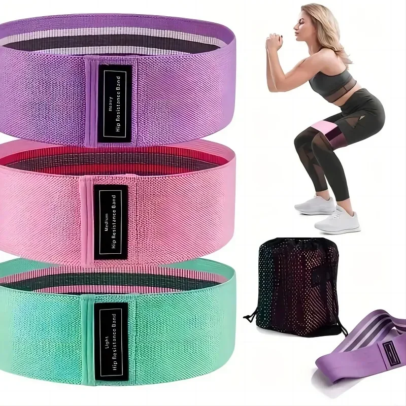 Yoga Fitness Stretching Strap - Fasce Elastiche per Glutei e Cosce