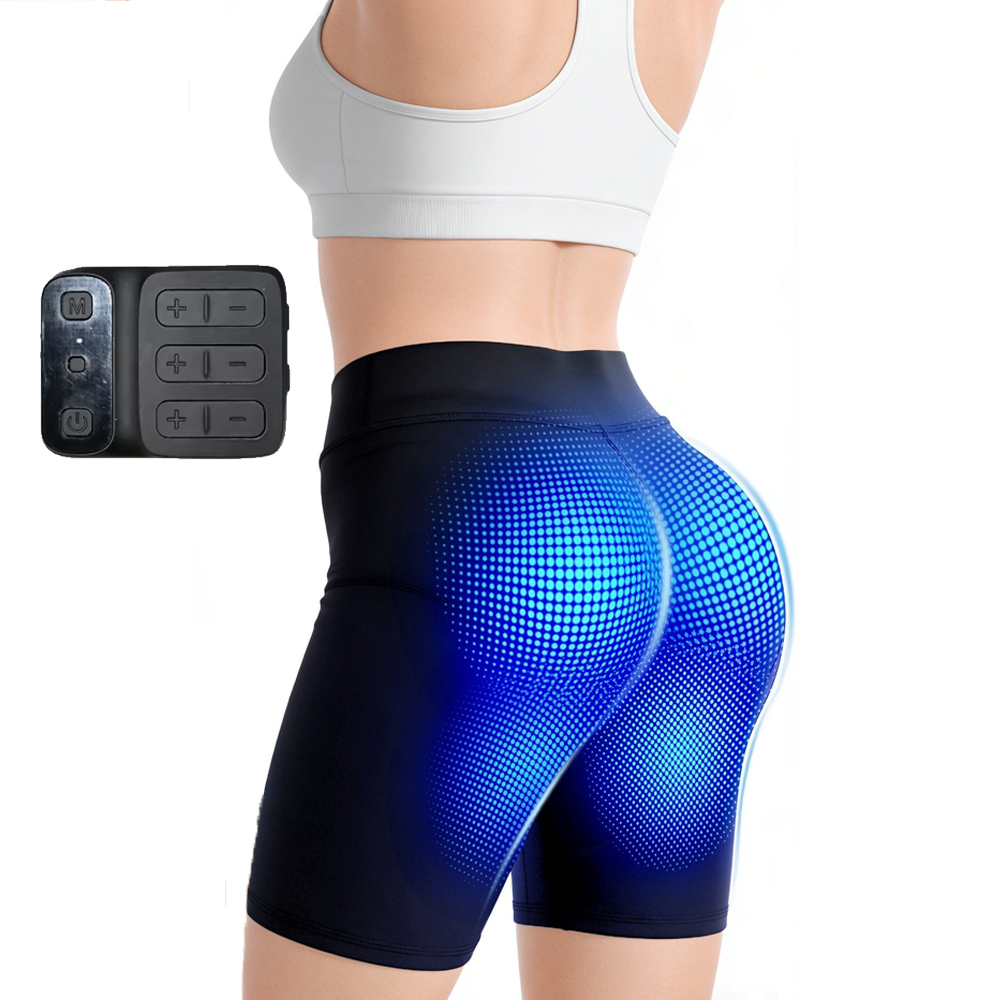 Yoga Fitness Power Yoga - Pantaloncini EMS per Allenamento, Stimolatore Muscolare
