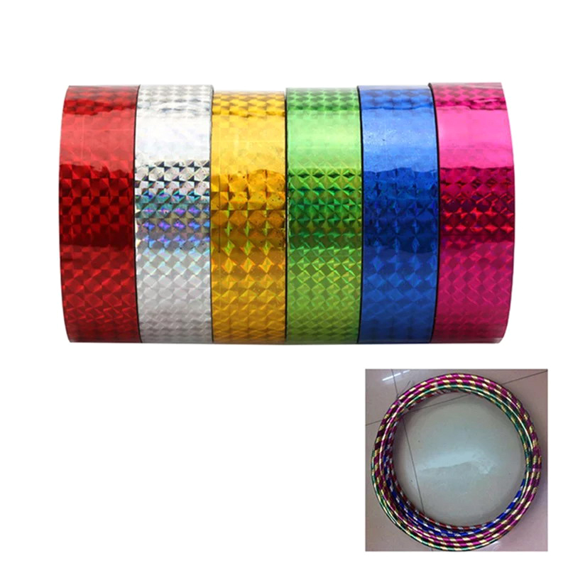 Gymnastics Rings - Nastro Olografico Glitterato per Decorazione Anelli