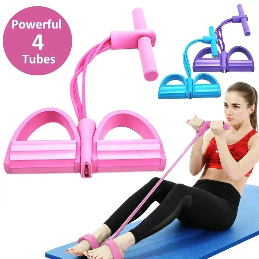Yoga Fitness Stretching Strap - Fasce elastiche con fascia di resistenza