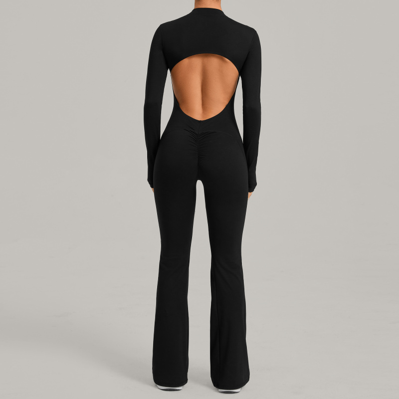 Tuta Intera a Maniche Lunghe c - Yoga Fitness Jumpsuit recensione e prezzo