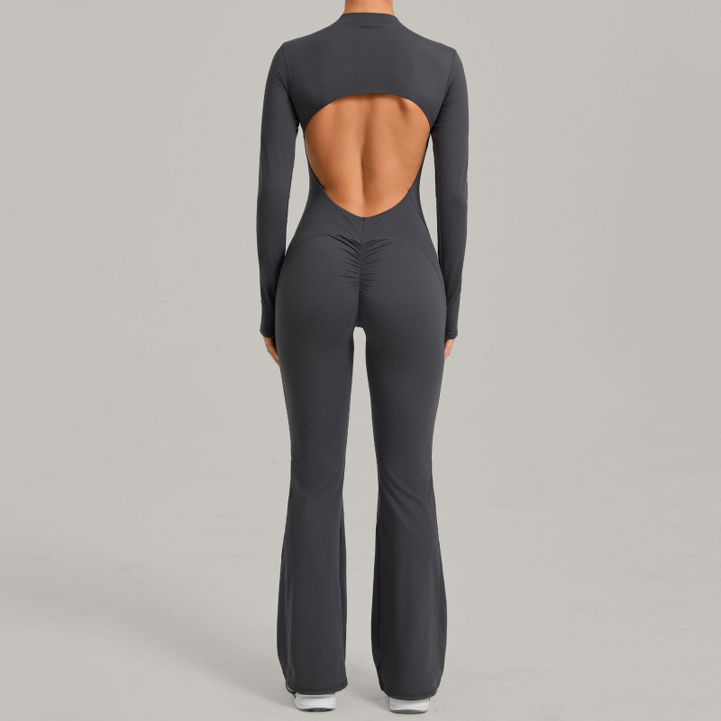 Tuta Intera a Maniche Lunghe c - Yoga Fitness Jumpsuit recensione e prezzo