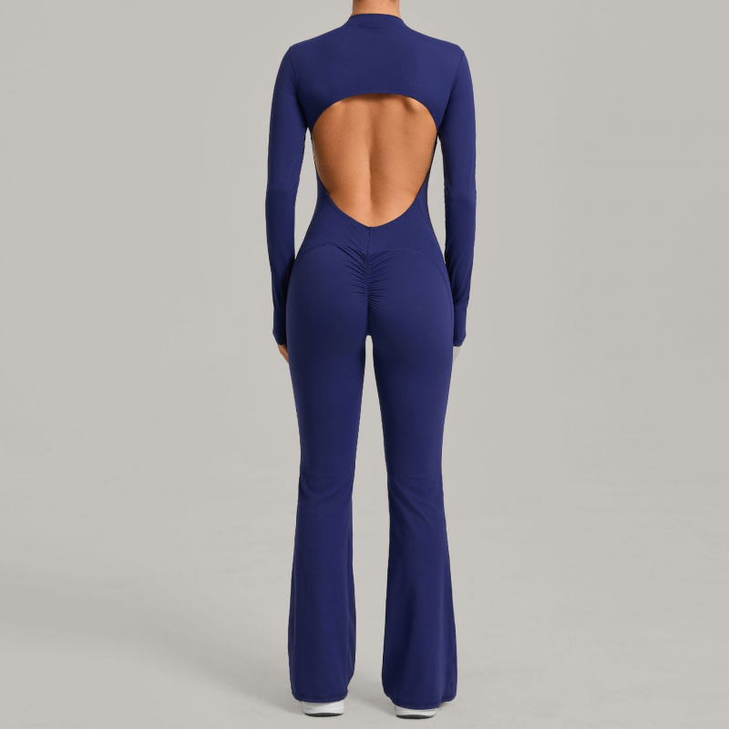 Tuta Intera a Maniche Lunghe c - Yoga Fitness Jumpsuit recensione e prezzo
