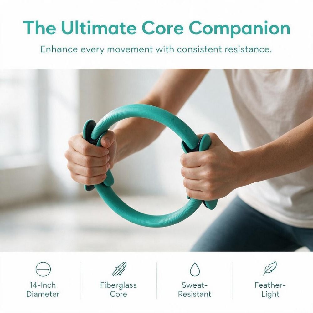 Anello per Pilates in Fibra di - Yoga Fitness Power Yoga recensione e prezzo