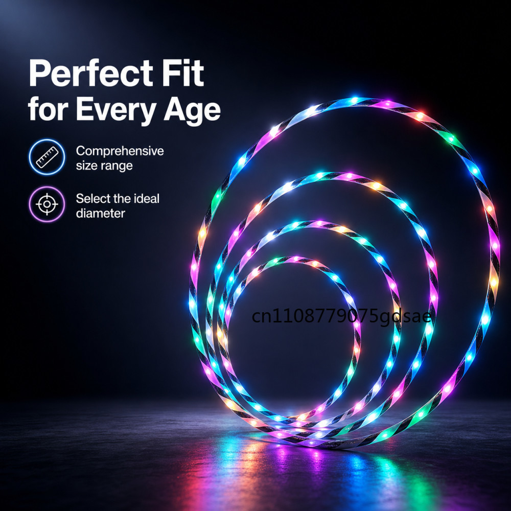 Cerchio luminoso a LED da 60-9 - Gymnastics Rings recensione e prezzo