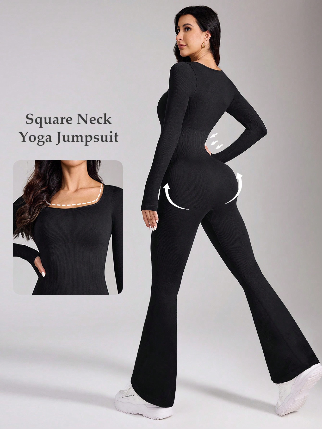 Pantaloni svasati casual da do - Yoga Fitness Jumpsuit recensione e prezzo