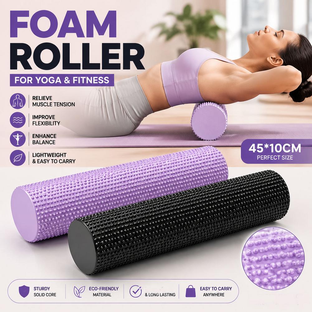 Rullo in Schiuma EVA ad Alta D - Yoga Fitness Exercises recensione e prezzo