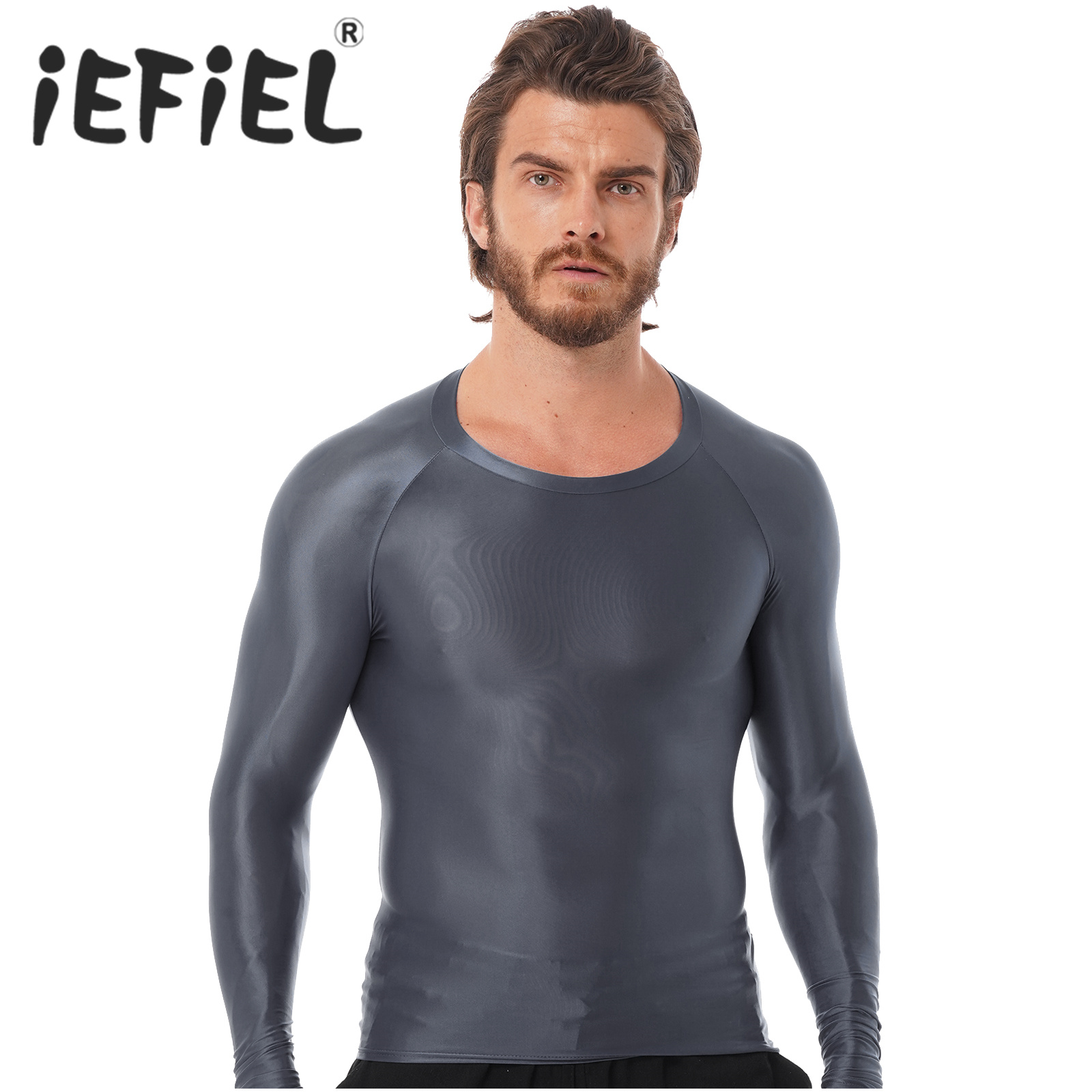 Top sportivi lucidi da uomo T- - Yoga Daily Fitness recensione e prezzo