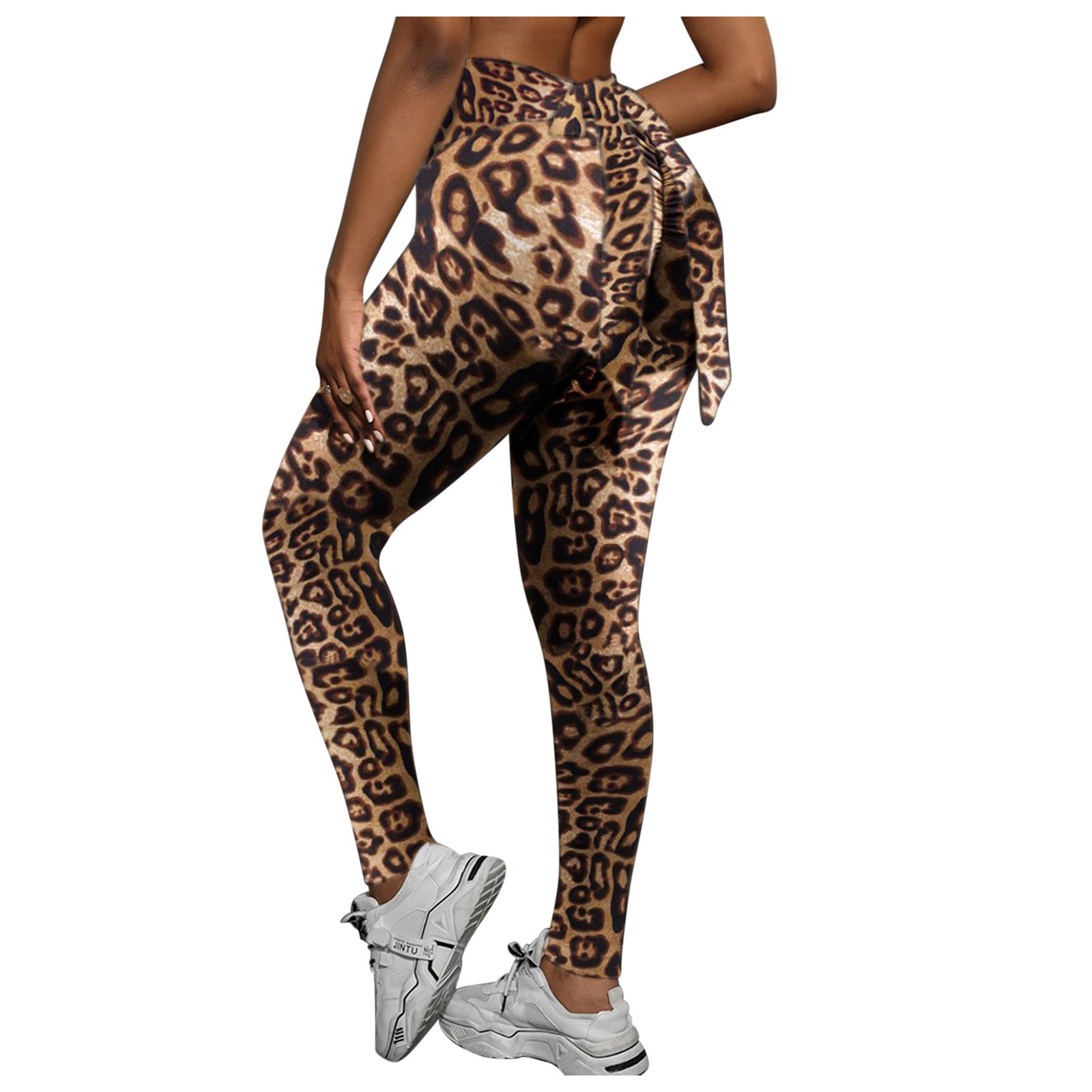 Leggings elastici a vita alta  - Yoga Fitness Exercises recensione e prezzo