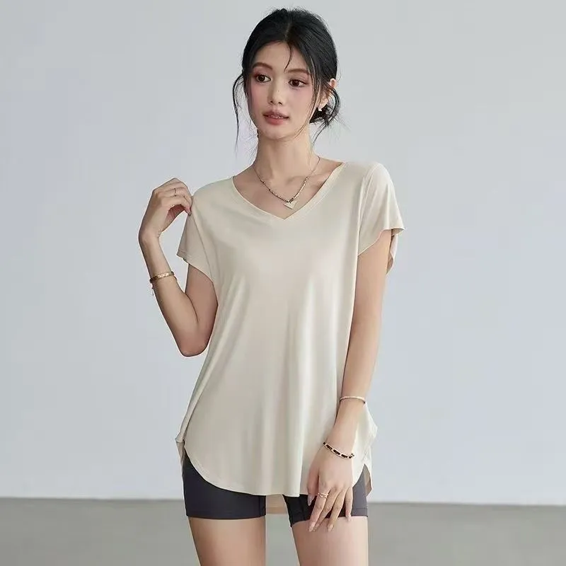 T-Shirt da Yoga da Donna a Col - Yoga Fitness Exercises recensione e prezzo