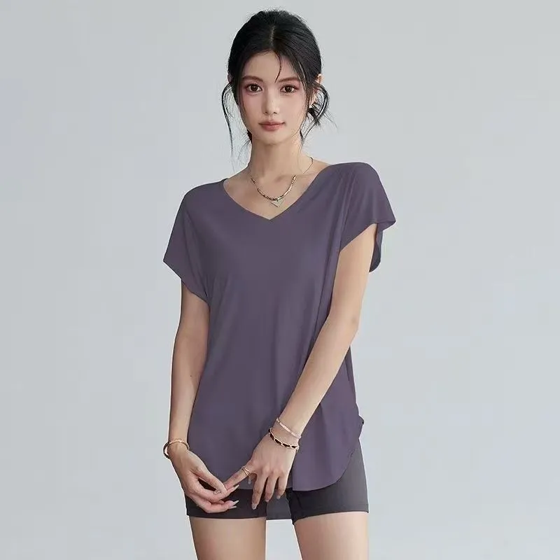 T-Shirt da Yoga da Donna a Col - Yoga Fitness Exercises recensione e prezzo